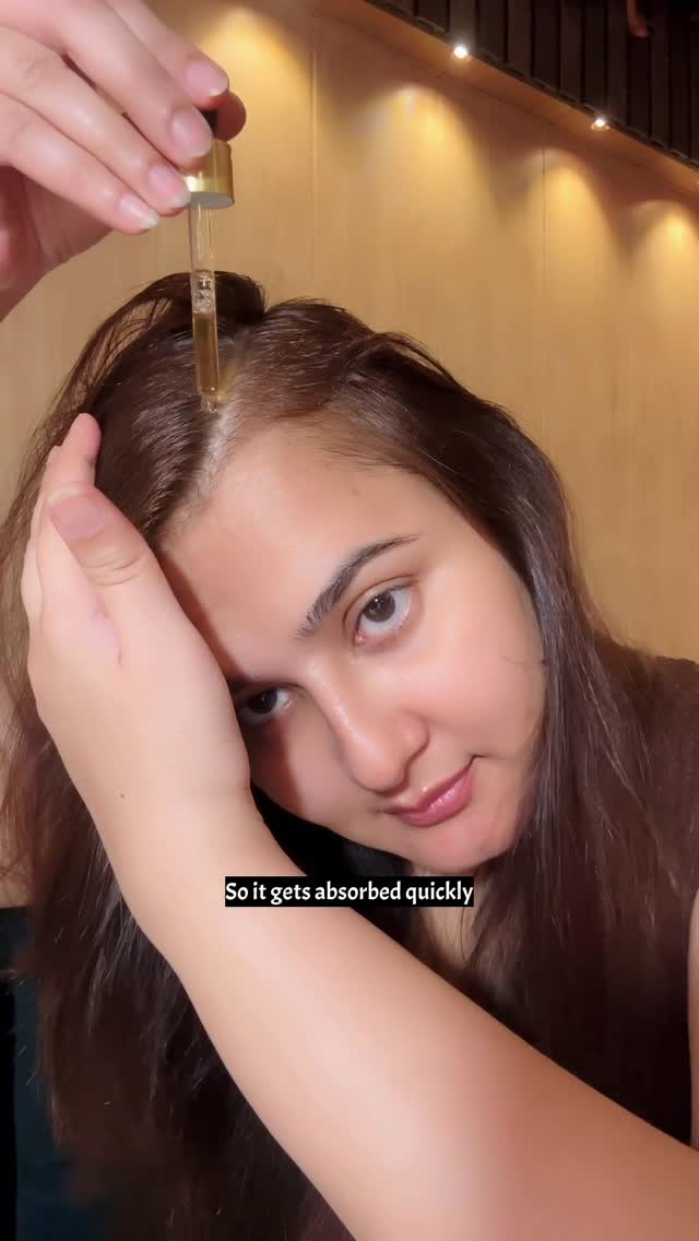 Instagram post by @swati_bhambra for Indulekha. Caption reads: Type "Link" to get Purchase links of all products....