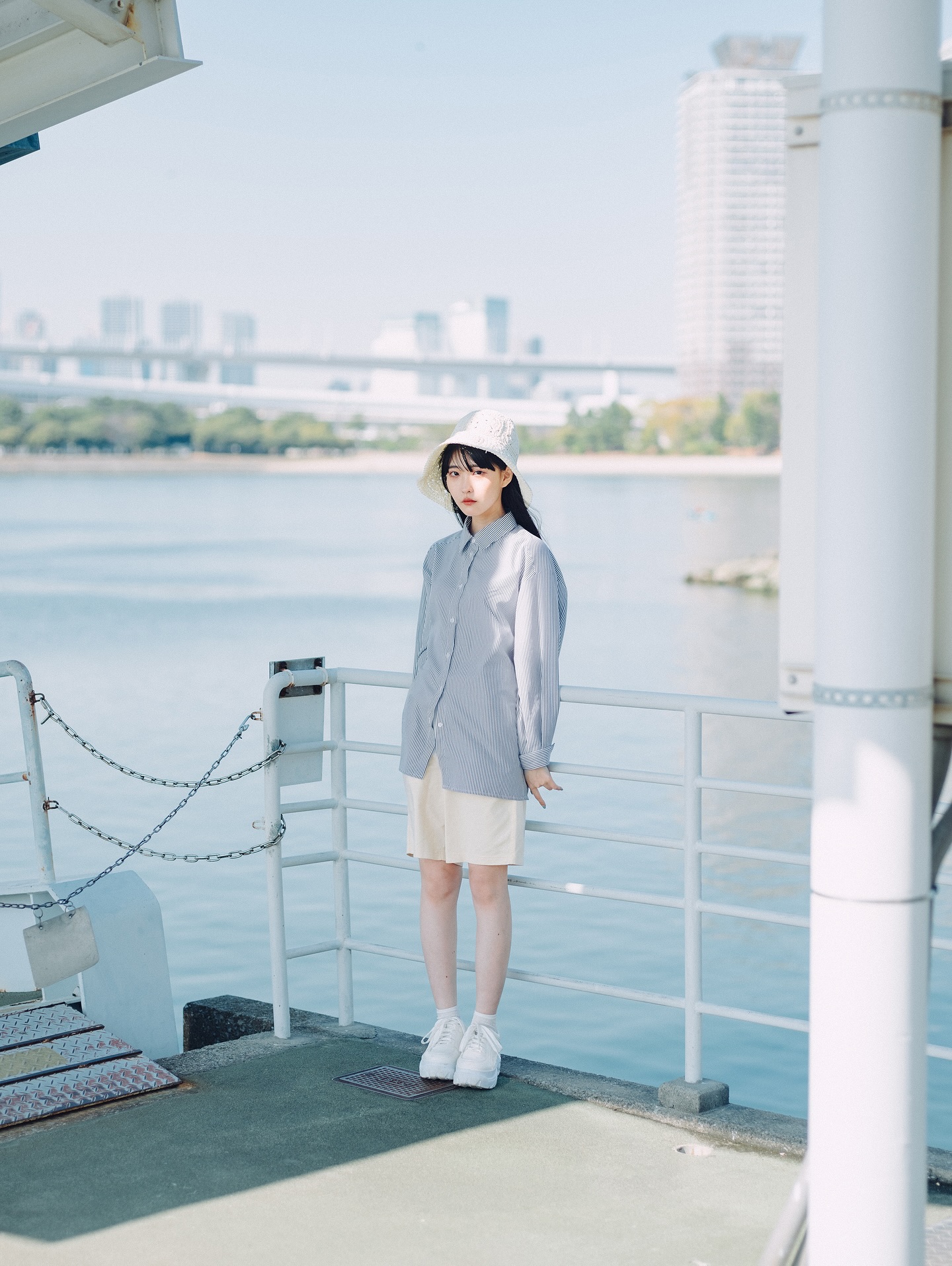 Instagram post by @junichi_mae for genic jewelry. Caption reads: From GENIC magazine vol.73 Portrait Q&A
junichi....