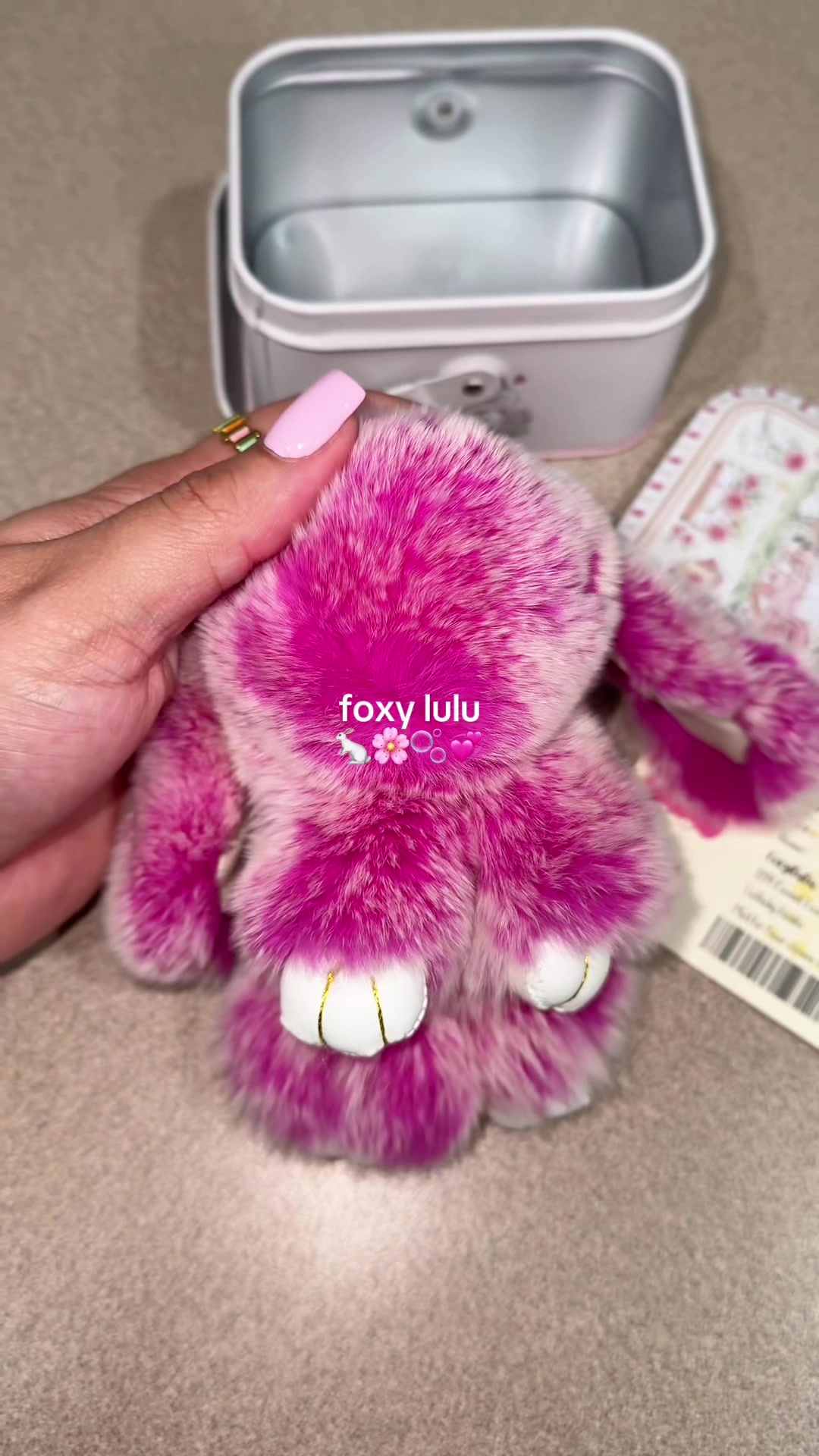TikTok post by @jadeealeyah for Bunnylulu. Caption reads: [...] definitely getting more 😍 @BUNNY LULU....