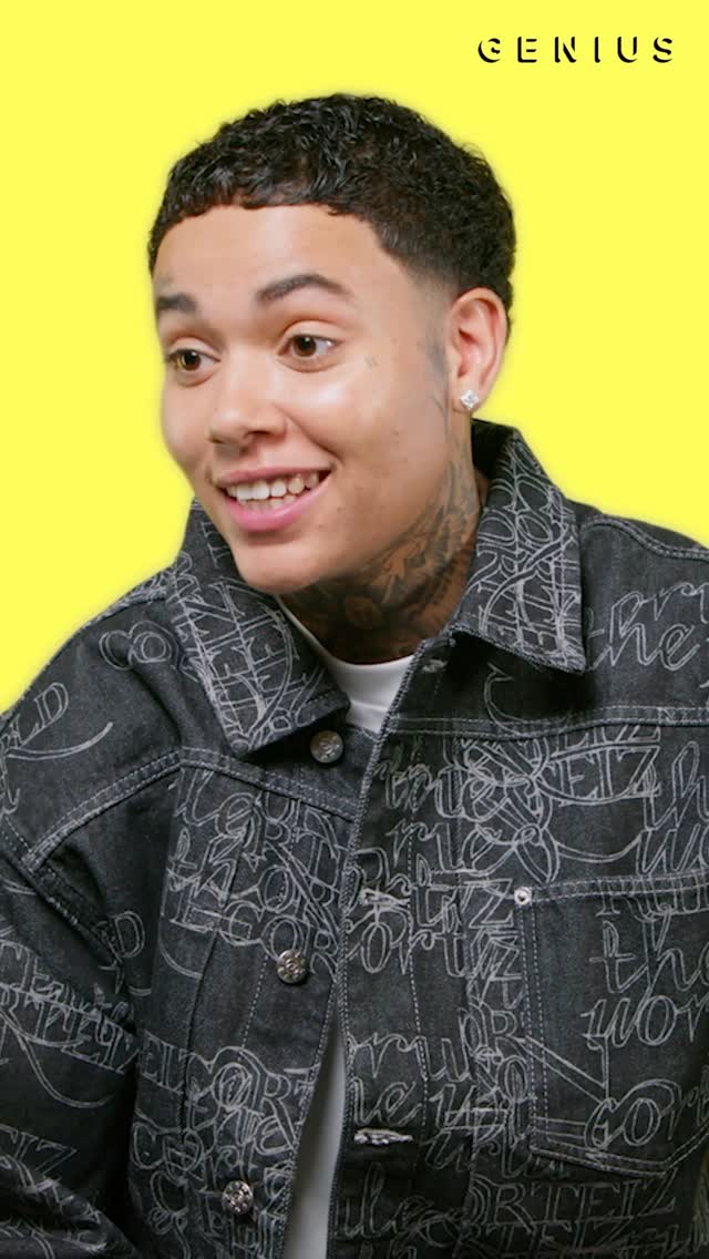 Instagram post by @kwnway for Genius. Caption reads: thank you @genius for letting me chat your ear off....