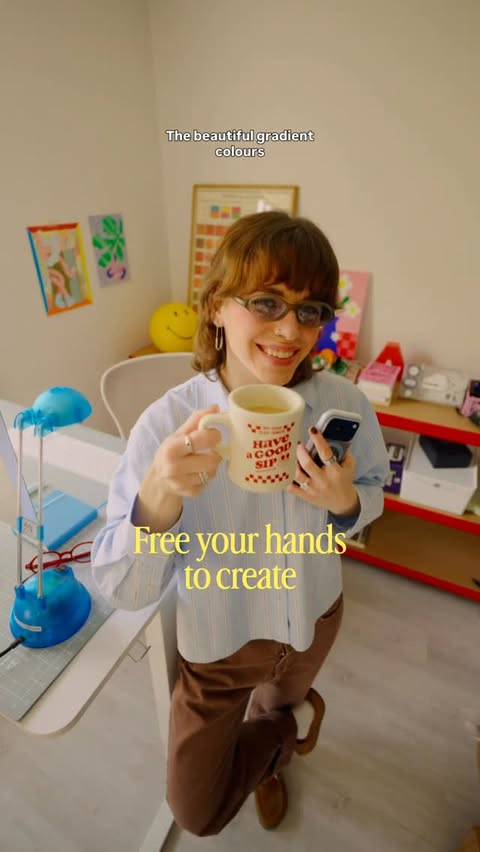 Instagram post by @flkmiracle for TORRAS. Caption reads: [...] creating so much easier for me 📼 #ad....