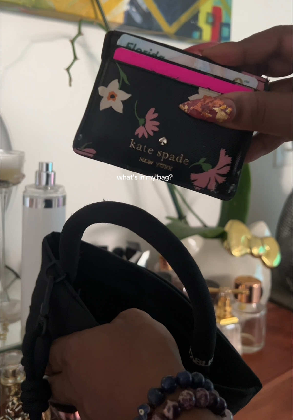 TikTok post by @alexisabellaxo for Comfyable. Caption reads: My mini bag from @Comfyable Direct holds so much....