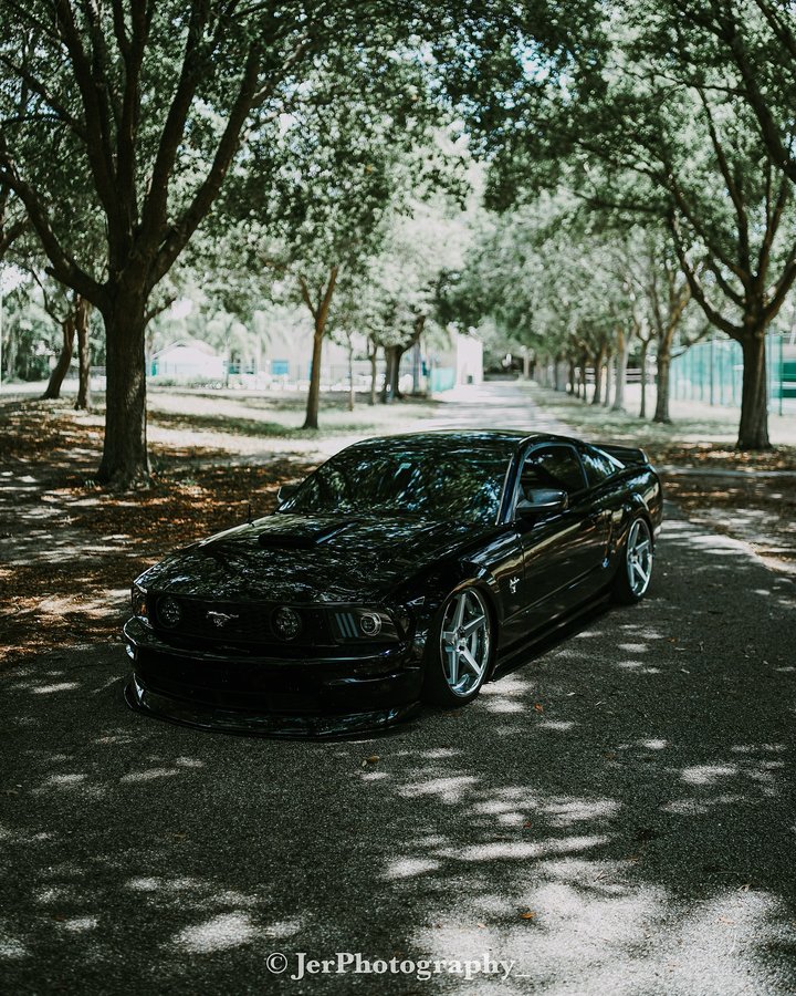 Instagram post by @ollies_s550 for Street Aero. Caption reads: National mustang day I wasn’t gonna make this post....