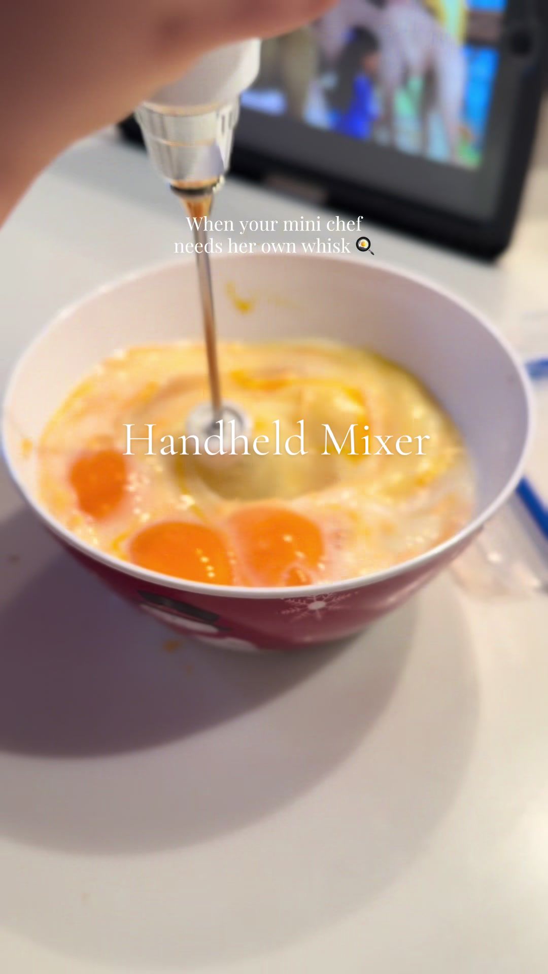 TikTok post by @kfel8914 for Odiforgo. Caption reads: [...] #kitchengadgets #kidscooking @ODIFORGO.