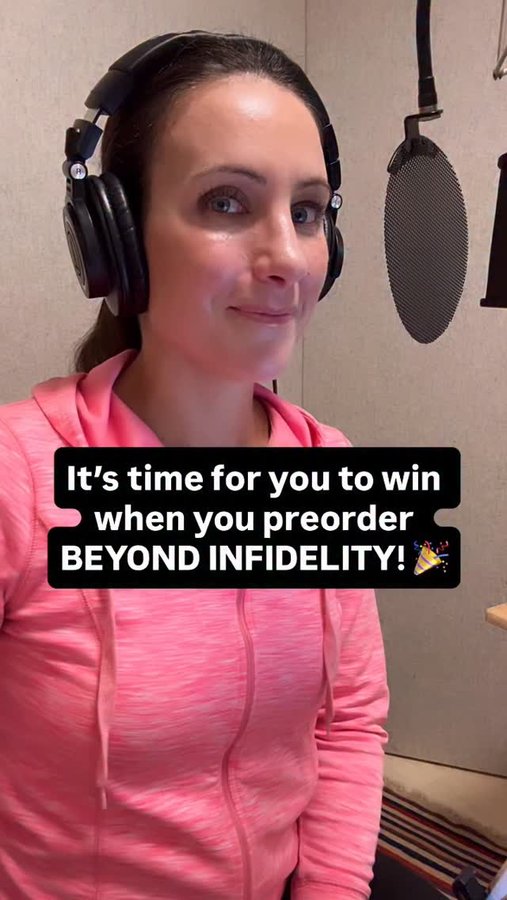 Instagram post by @laurenlarusso for Putnam Books. Caption reads: You win when you preorder my upcoming BEYOND....
