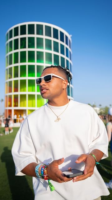 Instagram post by @jarrenbarboza for Heineken US. Caption reads: couldn’t have imagined a better @coachella....