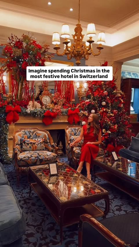 Instagram post by @theglobewanderers for Four Seasons. Caption reads: Who would you want to stay here with? 🎅🏼👀

We....