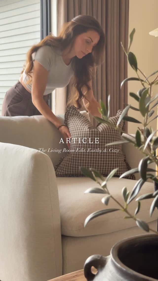 Instagram post by @sagephillipshome for Article. Caption reads: When I was pulling this space together, I wanted....