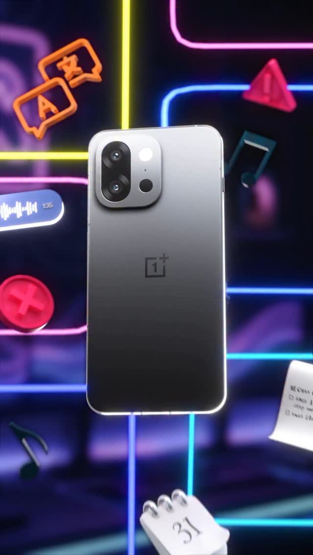 Instagram post by @synccreation for OnePlus India. Caption reads: The all-in-one compact marvel. #OnePlus13s.