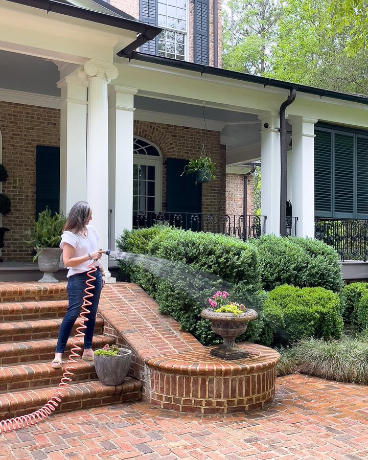 Instagram post by @oursouthernhome for Soapbox Influence. Caption reads: #AD April showers bring May flowers, but it's May....