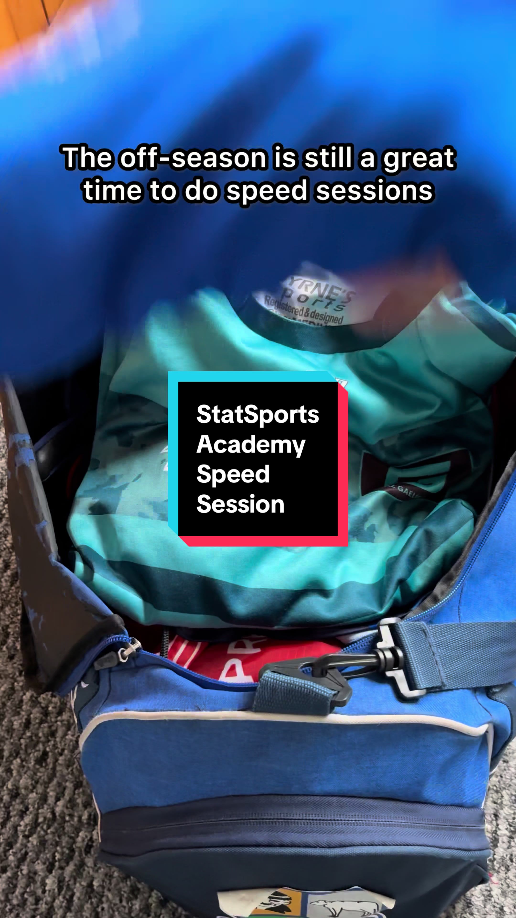 TikTok post by @gazgaelicguide for statsports. Caption reads: @STATSports new academy is something else 🙌 Here....