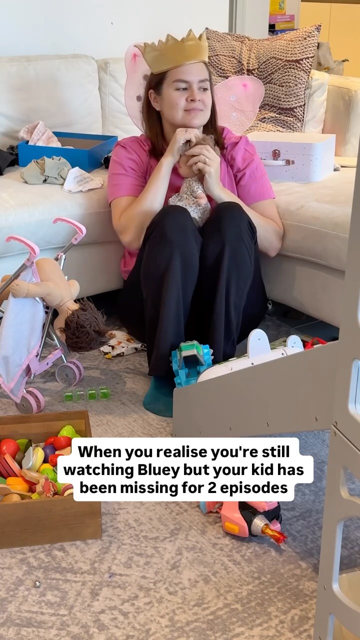 Instagram post by @feastwithgoulders for Bluey. Caption reads: Your favourite episode?👇🏼

I go first: Baby....