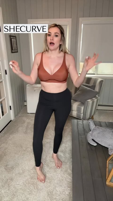 Instagram post by @taytay__31 for SheCurve. Caption reads: Ladies in need of a comfortable bra, @shecurve_inc....