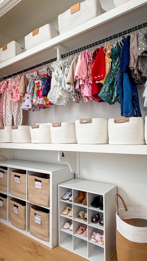 Instagram post by @primspace for The Container Store. Caption reads: [...] We used a few favorite finds from....