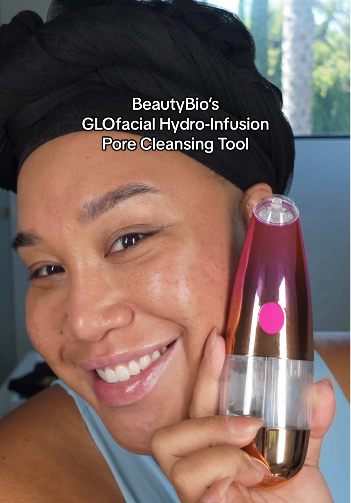 TikTok post by @patrickstarrr for BeautyBio. Caption reads: [...] is a NEEEED for your spa days at home!....