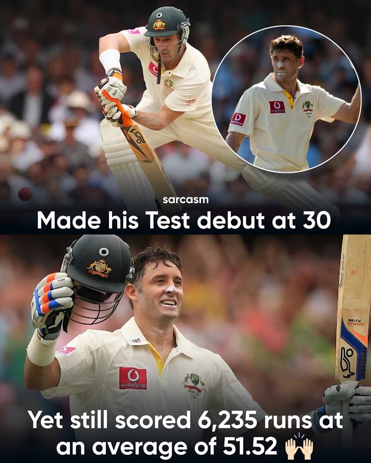 Instagram post by @sarcastic_us for Getty Images. Caption reads: Mike Hussey - Proof that dreams don’t expire!

He....