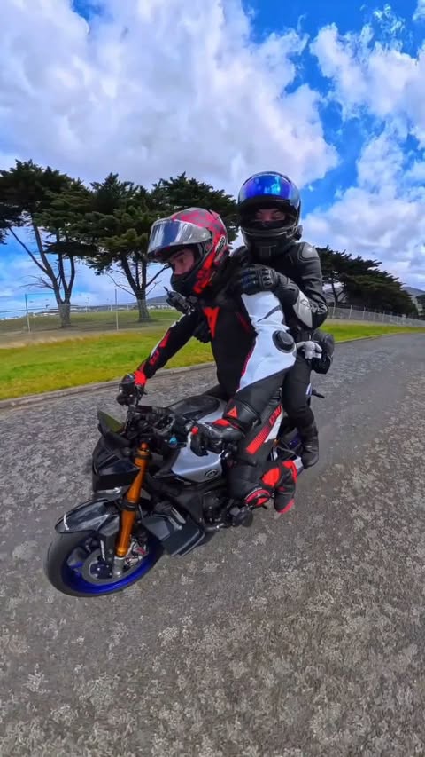 Instagram post by @infamas_mt for Cardo Systems. Caption reads: Step up your safety with a new Cardo this Black....