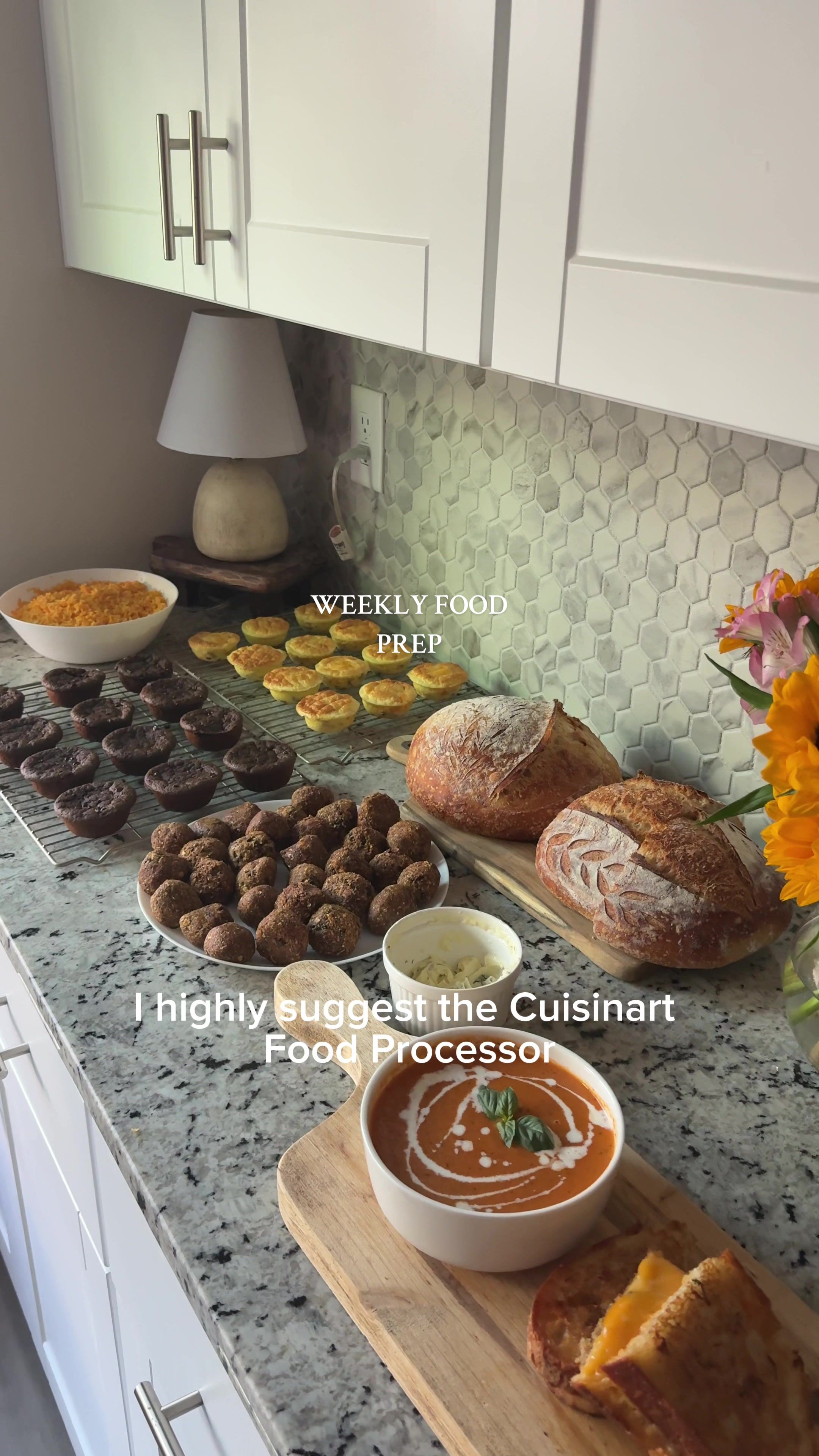 TikTok post by @luubbaa for Cuisinart. Caption reads: [...] prep days run much smoother with the....