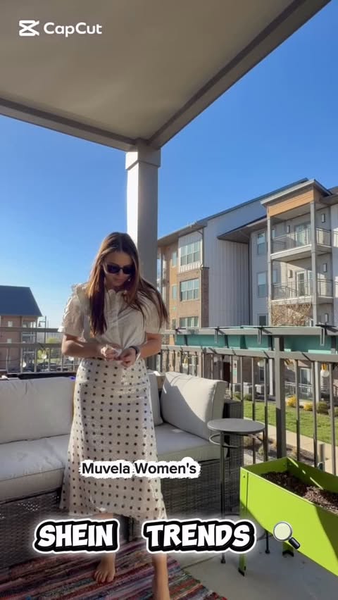 Instagram post by an influencer for SHEIN. Caption reads: [...] I’m loving the SS26 trends on SHEIN — bold,....