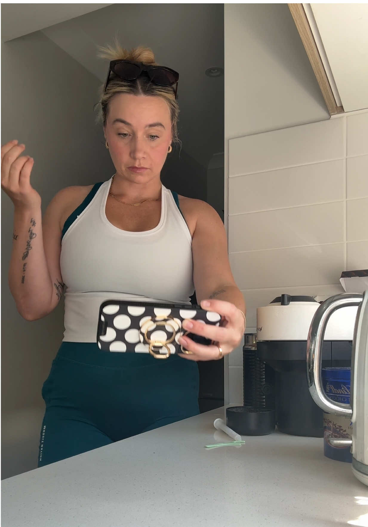 TikTok post by @daniellejmitchell for BURGA. Caption reads: @BURGA biggest Black Friday Sale is officially on!....