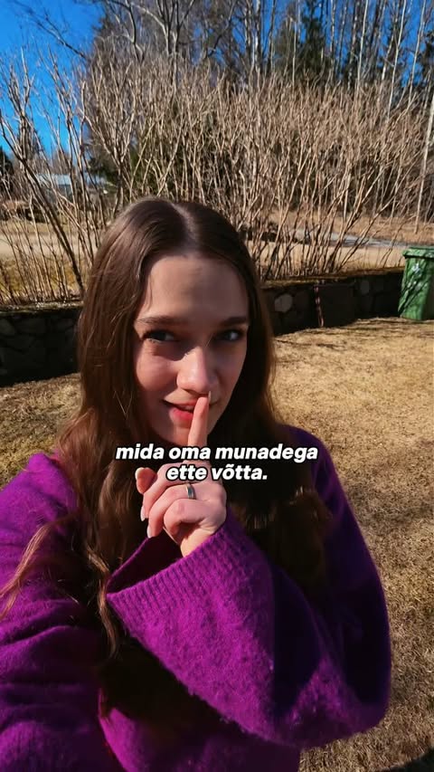 Instagram post by @b2rbelgrihin for Lidl Eesti. Caption reads: [...] ju alles nüüd tulevad!! 🐣 @lidleesti saab....