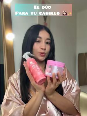 TikTok post by @shaylinjoachi_26 for Natural Sant México. Caption reads: Ame este dúo 🤩🩷 @Natural Sant Cosméticos....
