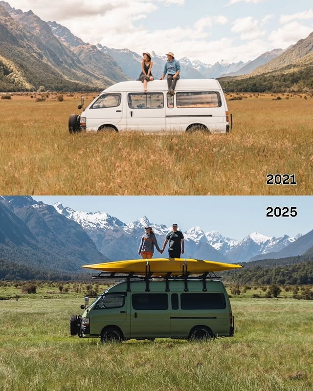 Instagram post by @abigailhannnah for Dometic. Caption reads: [...] 💡 Electrical & appliances @dometic....