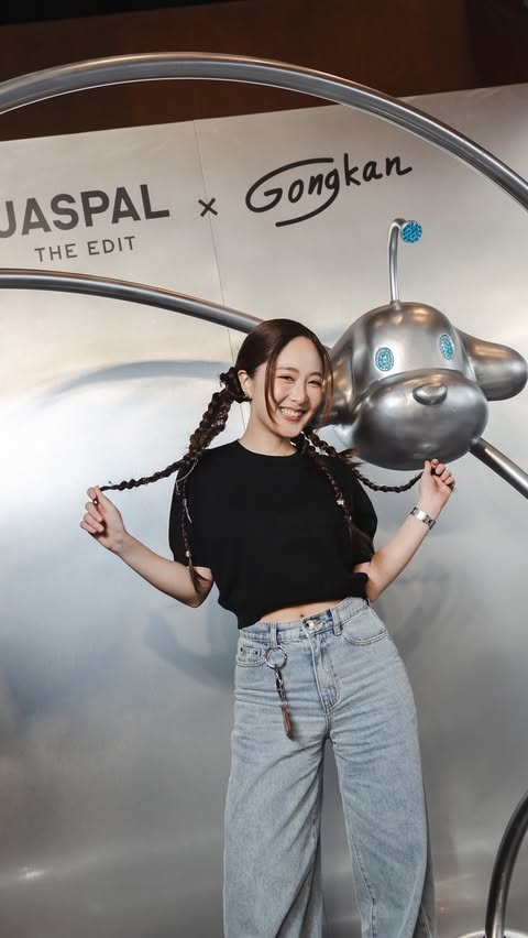 Instagram post by @happyalicetsoi for JASPAL. Caption reads: JASPAL Edit x GONGKAN 
“Partner in Crime” Pop-up....