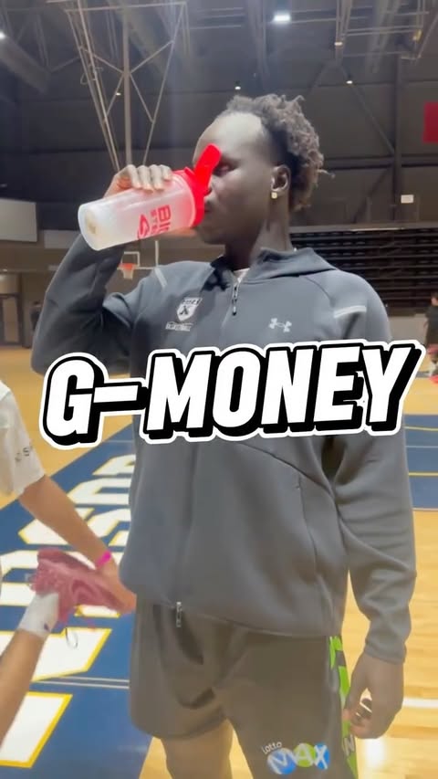 Instagram post by @gatluak_ for BIOSTEEL. Caption reads: [...] Better performance. Thank you....