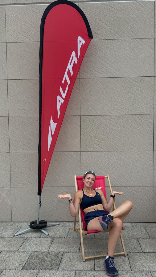 Instagram post by @emilyjanefairs for GO Outdoors. Caption reads: #ad | come with me for a cheeky off-roading run....