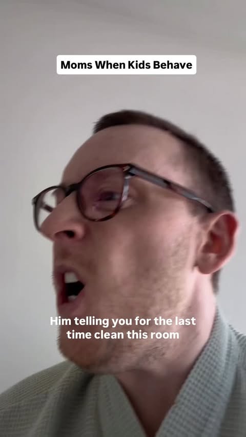 Instagram post by @standupdylan for Hiya. Caption reads: Moms when the kids actually behave. 😂 @hiyahealth....