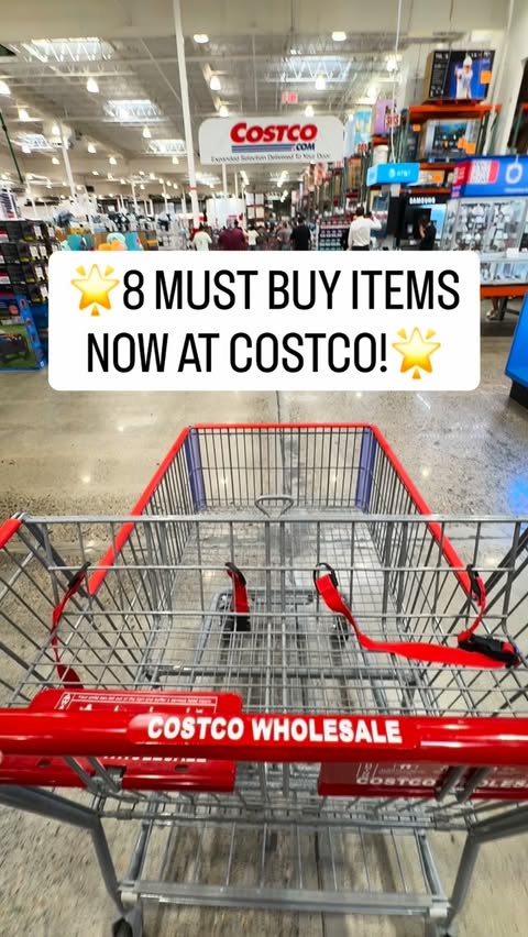 Instagram post by @costcodeals for Touchland. Caption reads: 🌟8 NEW MUST GRAB ITEMS NOW AT COSTCO!!🌟

🛒Check....
