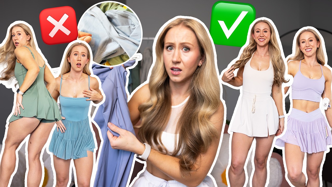 YouTube post by @KathrynMueller for Lazuli Label. Caption reads: The Brutal Truth About Target x Blogilates....