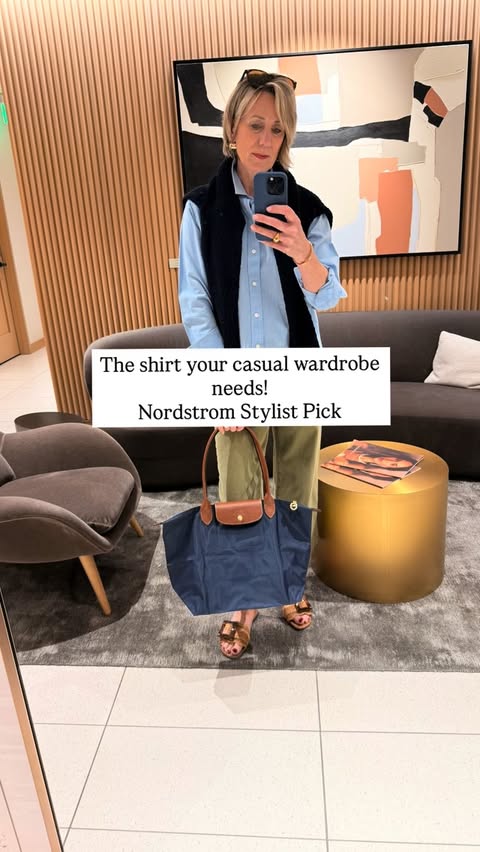 Instagram post by @kbrownstyle for Nordstrom. Caption reads: Comment ‘Shop’ I’ll send you the link to shop the....