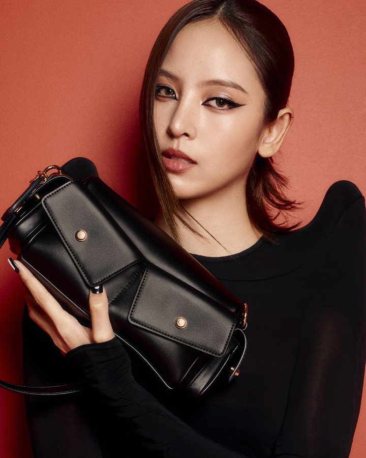 Instagram post by @nychaa for LYN Infinite. Caption reads: NYCHAA NUTTANICHA FOR....