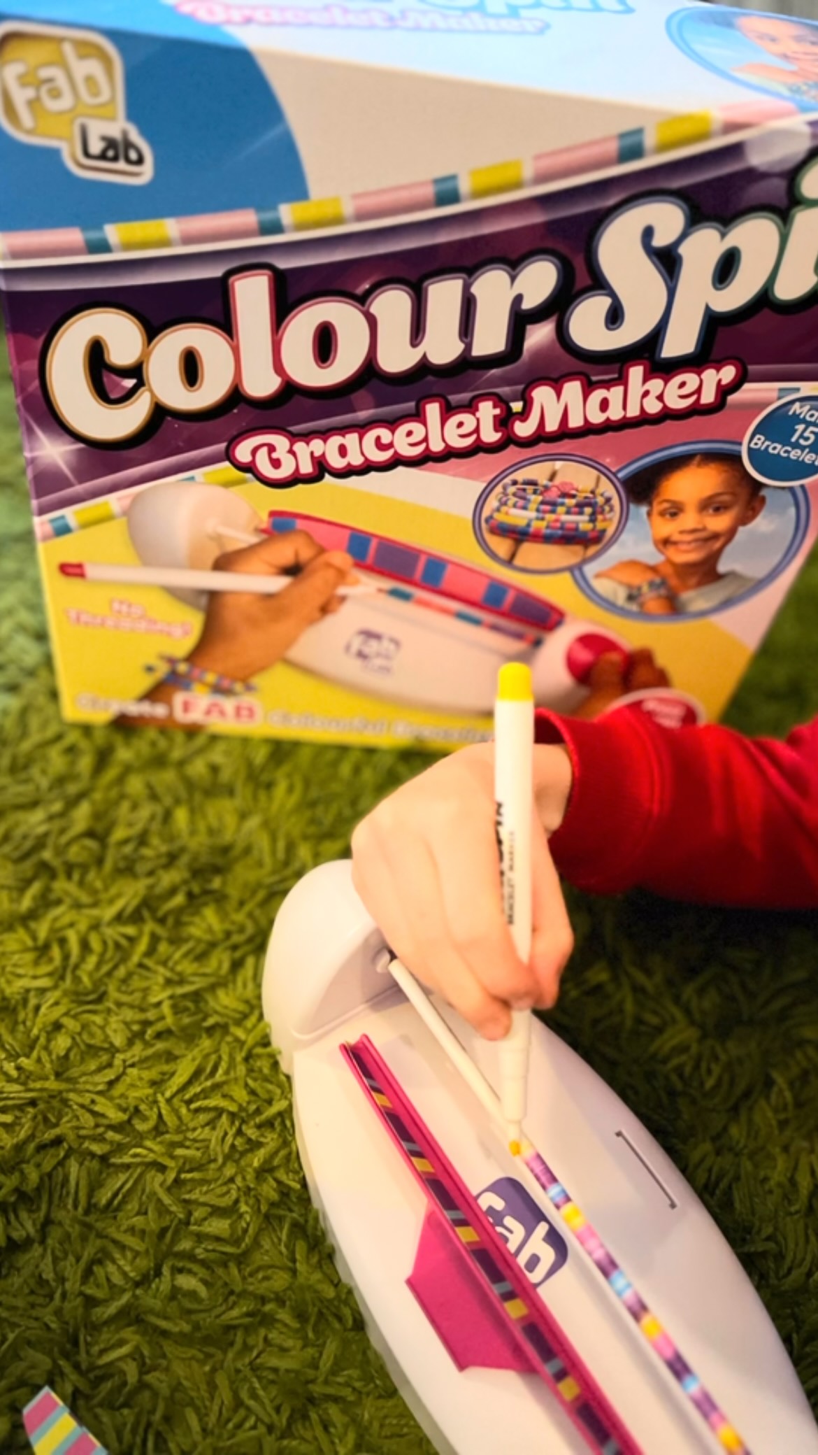 Instagram post by @lauras.family.life for Wire PR. Caption reads: AD 💕 Ollie had so much fun getting creative with....