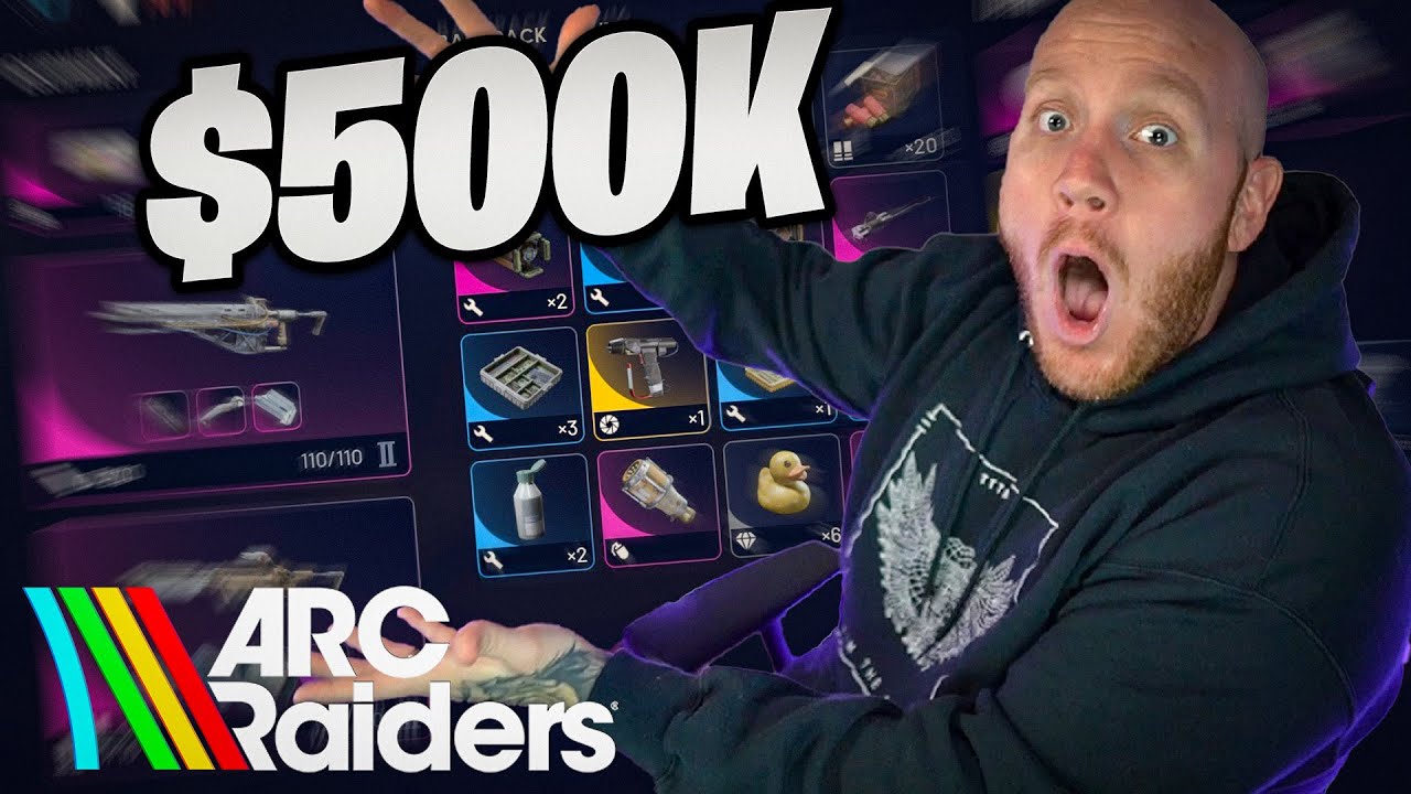 YouTube post by @MoreTimTheTatman for Mountain Dew. Caption reads: OUR 500K RAID.
