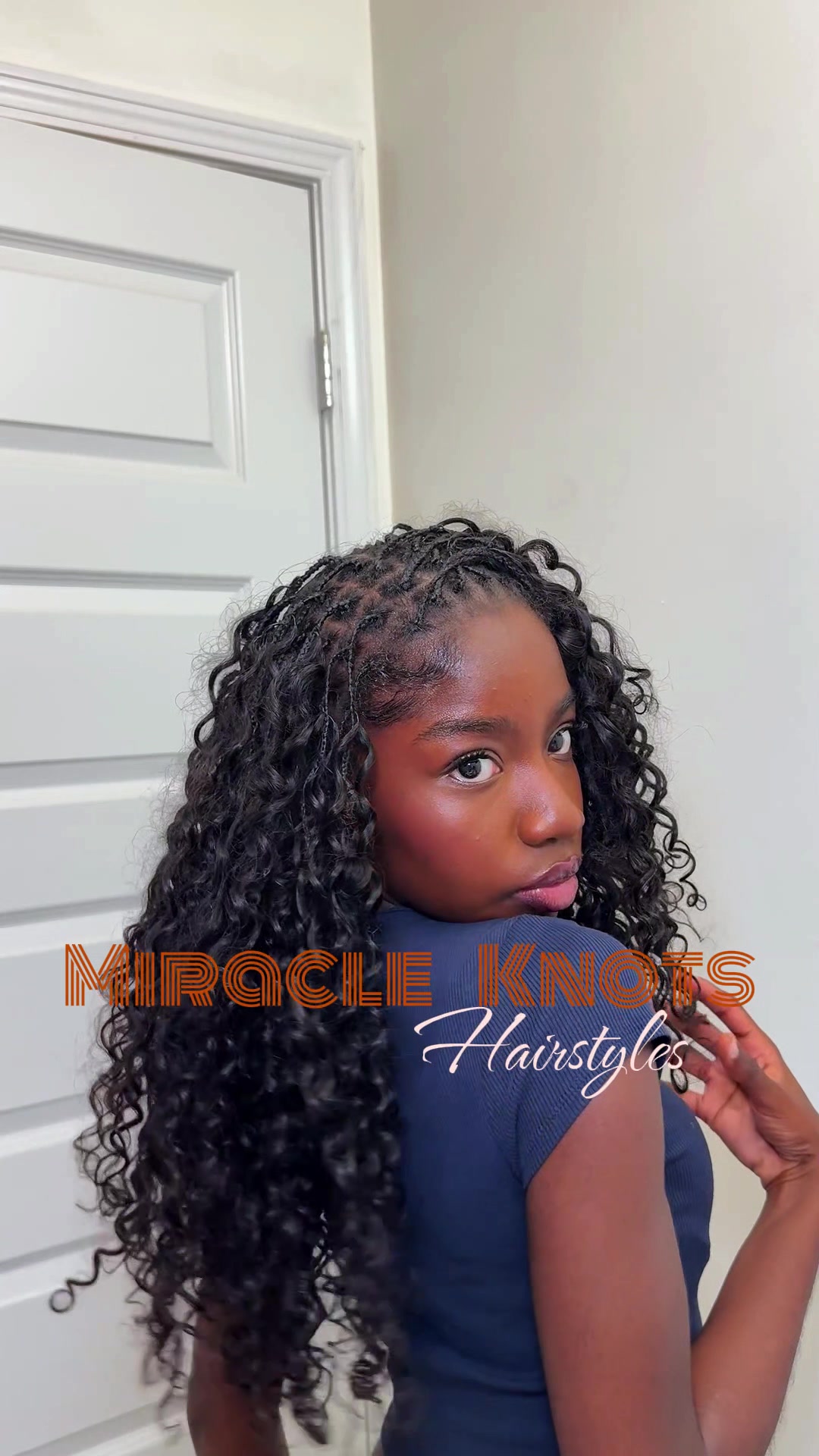 TikTok post by @_.yaa.adobea for BGM Girl Hair. Caption reads: [...] style would you be trying? Hair from....