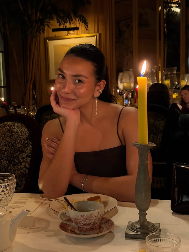 Instagram post by @ambre.lp for Summer Fridays. Caption reads: life’s sweet like cinnamon.