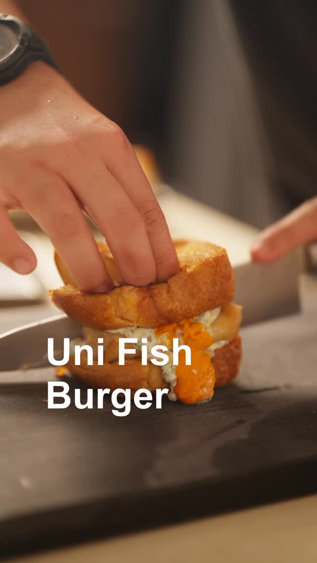 Instagram post by @thepantryboy for Magiclean Malaysia. Caption reads: Making an epic Uni Fish Burger.

Usually I avoid....