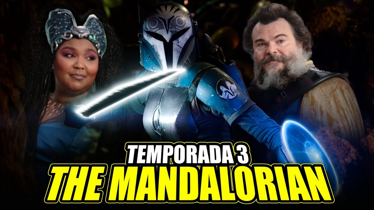 YouTube post by @guardiadeltemplo for Pampling. Caption reads: There Is No Mandalorian Season 3 (It's a Mass....