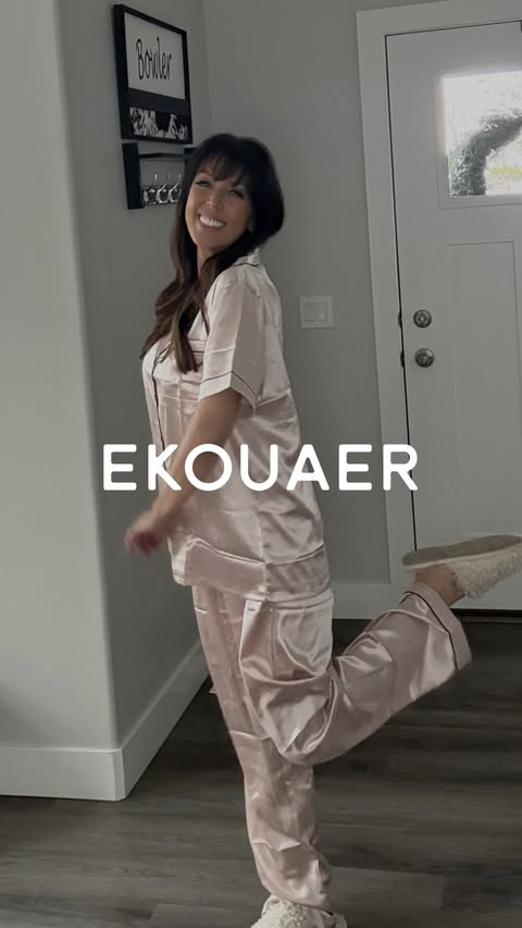 Instagram post by @stacy.bowler for Ekouaer. Caption reads: [...] like yourself. these new sets from....