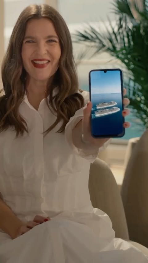 Instagram post by @msccruises.us for MSC Cruises. Caption reads: God Aunt? Yeah, you heard that right.....