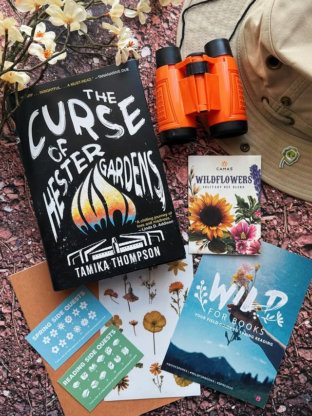 Instagram post by an influencer for BookSparks. Caption reads: [...] Wild! Thank you, #Partner @Booksparks, for....