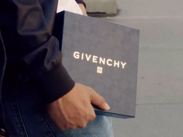 Instagram post by @denirradoncic for Givenchy Beauty. Caption reads: Get In. A Father’s Day gift for the man who taught....