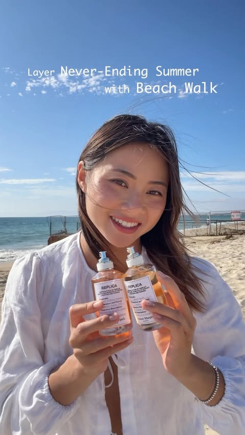 Instagram post by @jadedarmawangsa for Maison Margiela Fragrances. Caption reads: [...] summer smells like to them....