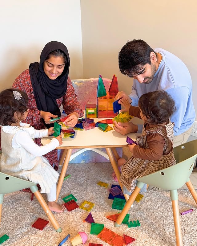 Instagram post by @amrahahaha.n for HealthCare.gov. Caption reads: #ad Being a parent means doing everything you can....