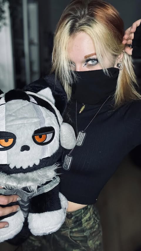 Instagram post by @kathacarry_ for Plushshop. Caption reads: [...] obsessed with this collab from....
