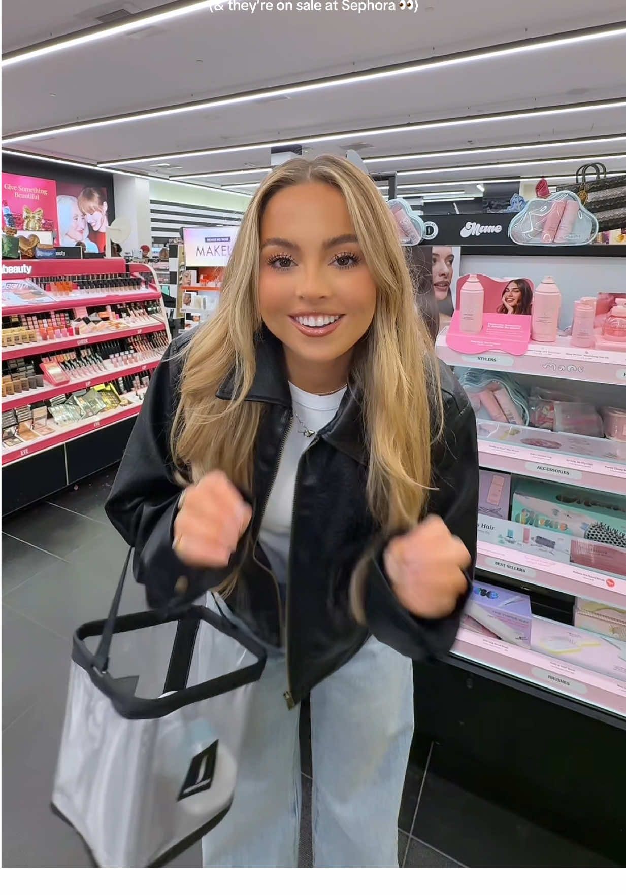 TikTok post by @mckennagoddard for First Aid Beauty. Caption reads: Shop these @First Aid Beauty products while they....