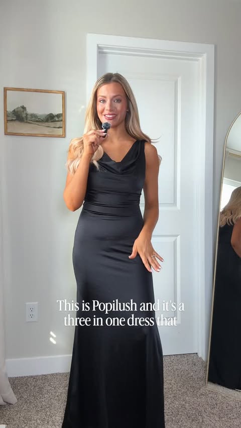 Instagram post by @haleighvivion for Popilush. Caption reads: Smooth. Sculpted. Seamless. @popilush_au nails it....